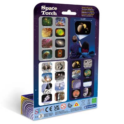 NEW Space Torch And Projector Style Name Space Bring Space Into Your Bed UK FAS 