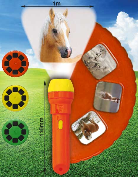 BRAINSTORM Toys la mia personale Cavallo Torch & proiettore colore Horse & Pony immagini 