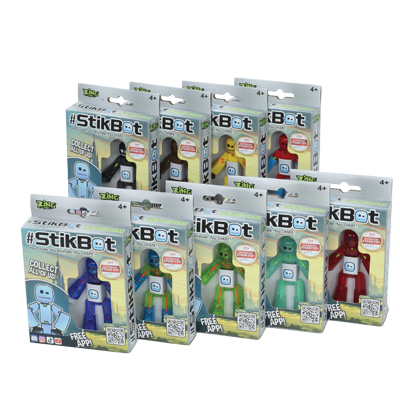 StikBot Single Pack 9 assorted colours in a CDU - Image 3