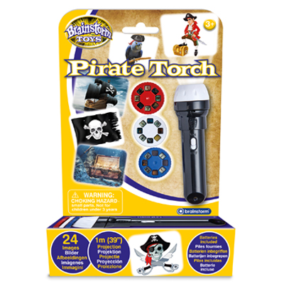 Brainstorm Toys E2058 Pirate Torch & Projector 