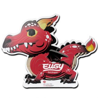 2D EUGY Red Dragon Display Stand